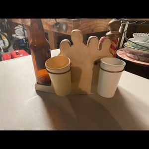 Pabst Blue Ribbon Stirrer Holder Vintage